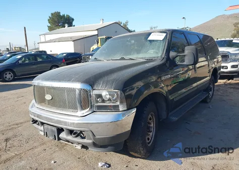 2000 Ford Excursion Xlt from USA, damaged, VIN 1FMNU40L1YEA46314